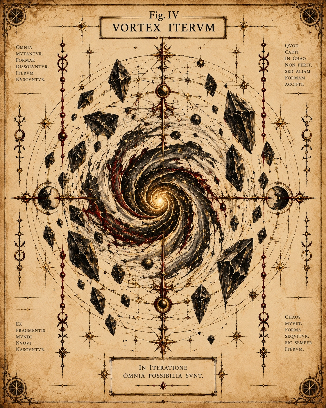 Fig. IV — Vortex Iterum.