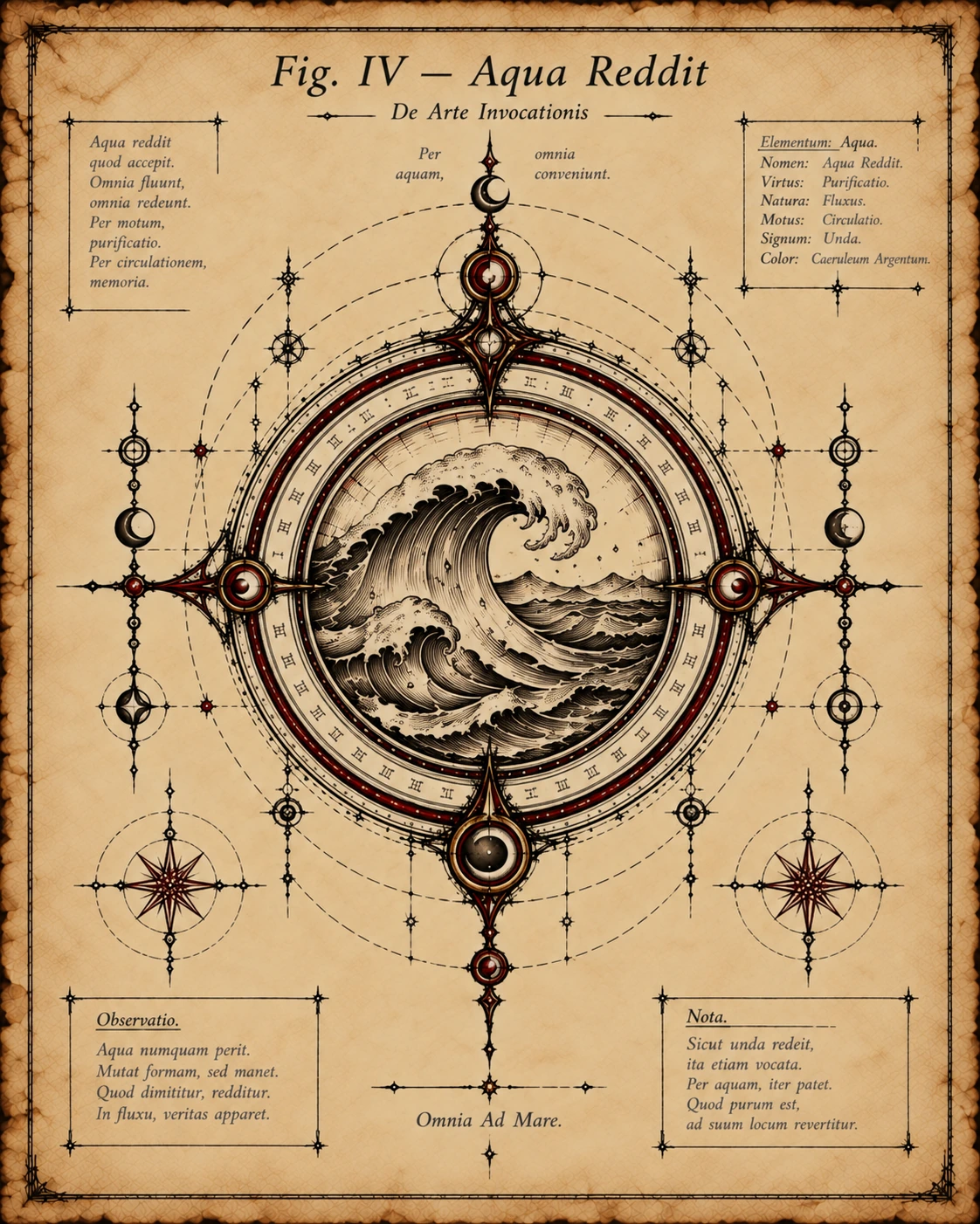 Fig. IV — Aqua Reddit, Water Returns.