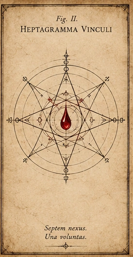 Fig. II — Heptagramma Vinculi.