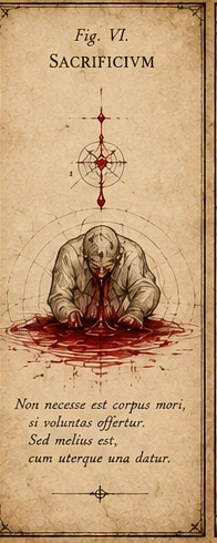 Fig. VI — Sacrificium.