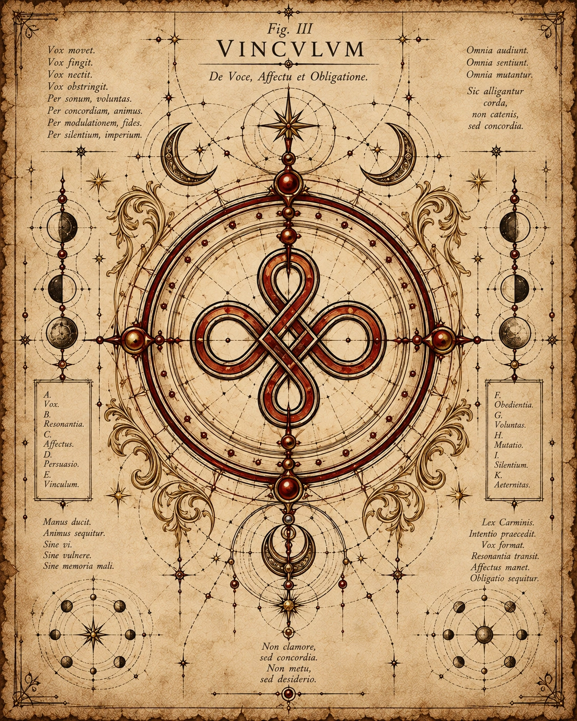 Fig. III — Vinculum, the Bond.