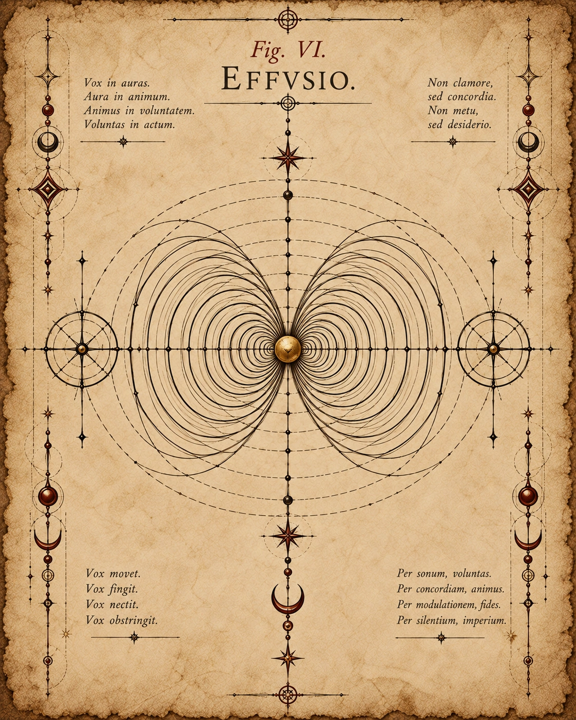 Fig. VIII — Harmonia Mundi, the Harmony of the World.