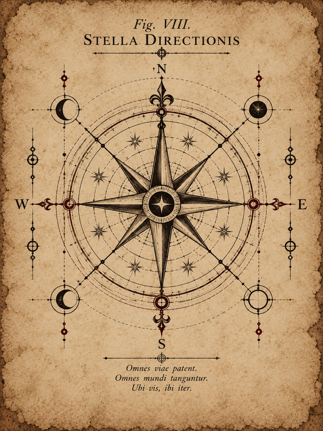 Fig. VIII — Stella Directionis, the Star of Direction.