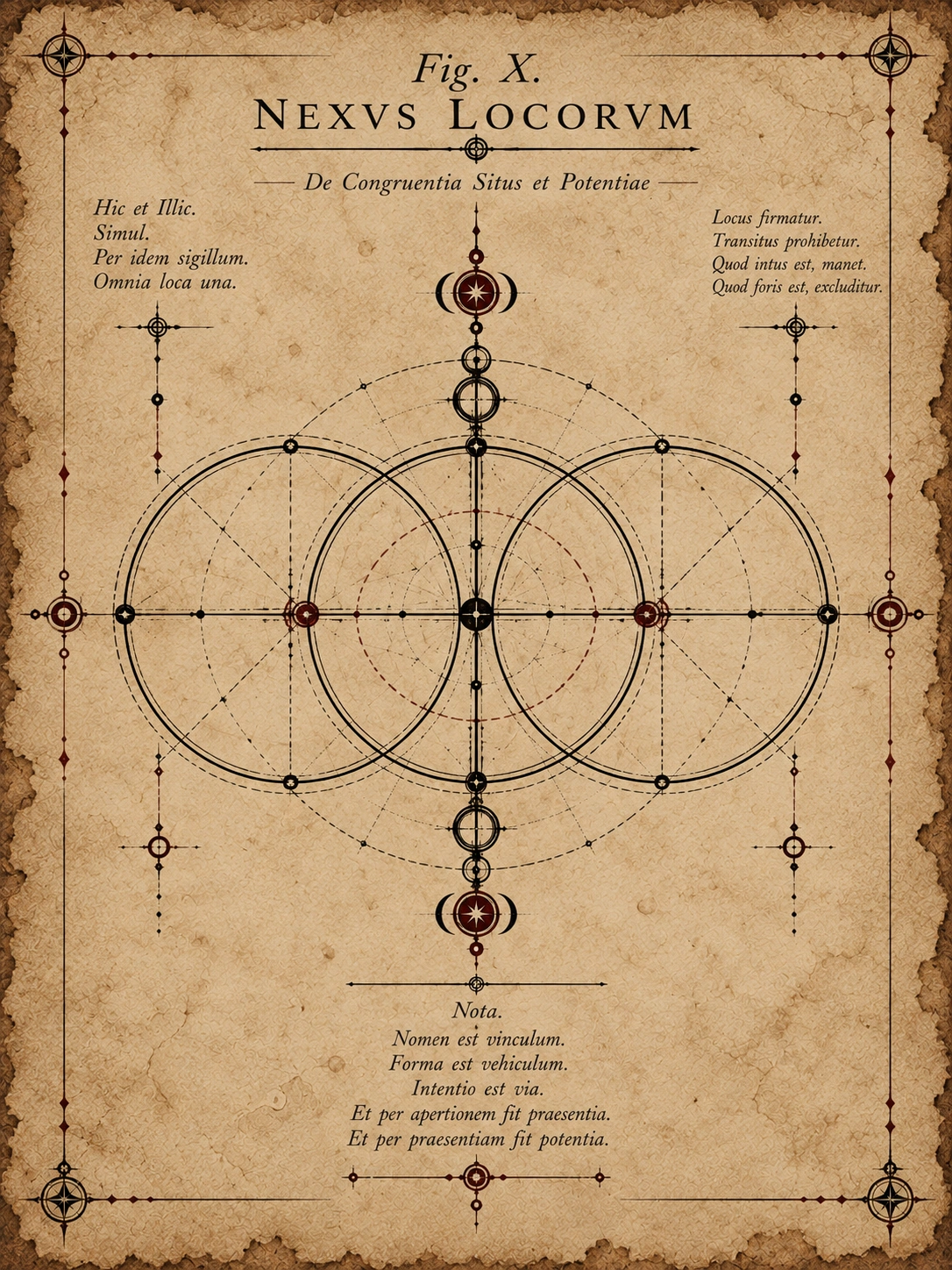 Fig. X — Nexus Locorum, the Nexus of Places.
