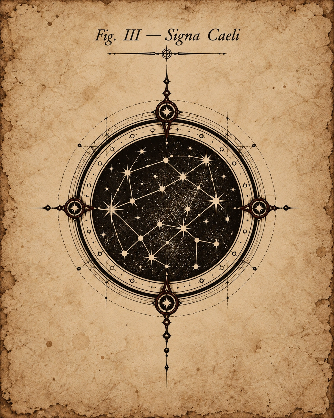 Fig. III — Signa Caeli, the Signs of the Heavens.