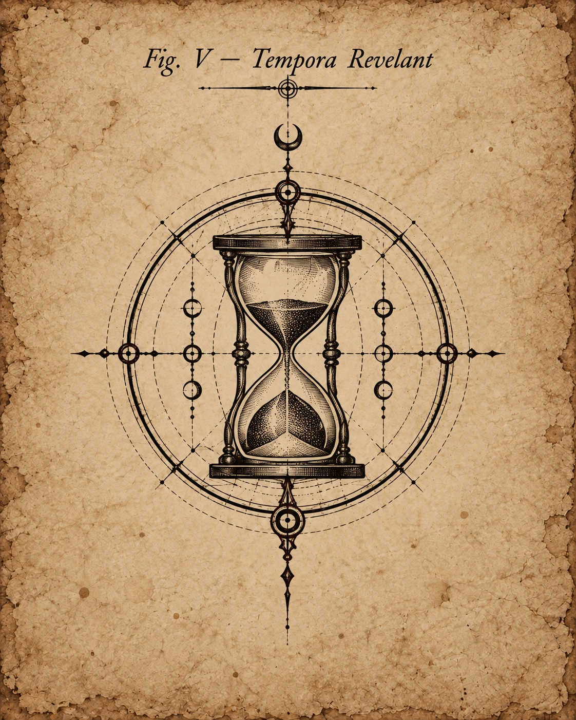 Fig. V — Tempora Revelant, Time Reveals.