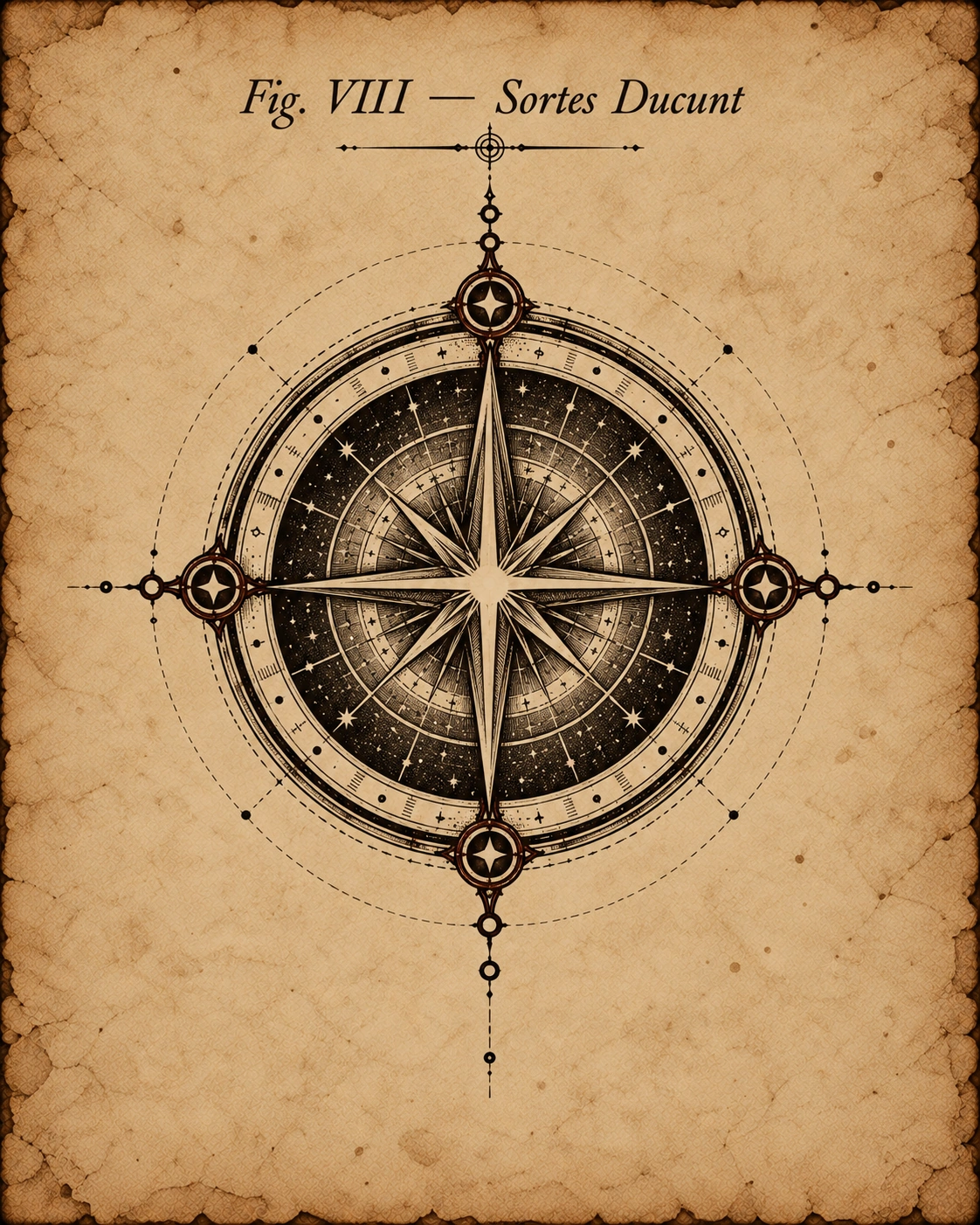 Fig. VIII — Sortes Ducunt, the Lots Guide.