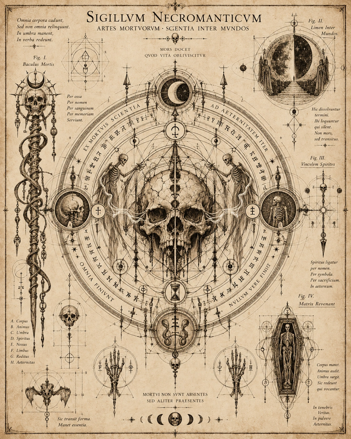 Sigillum Necromanticum — the forbidden sigil of Necromancy.