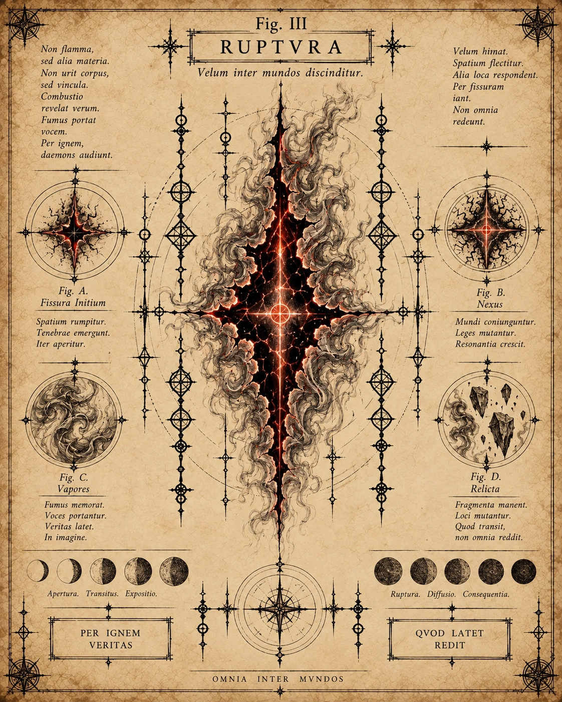 Fig. III — Ruptura, the Infernal Rift.