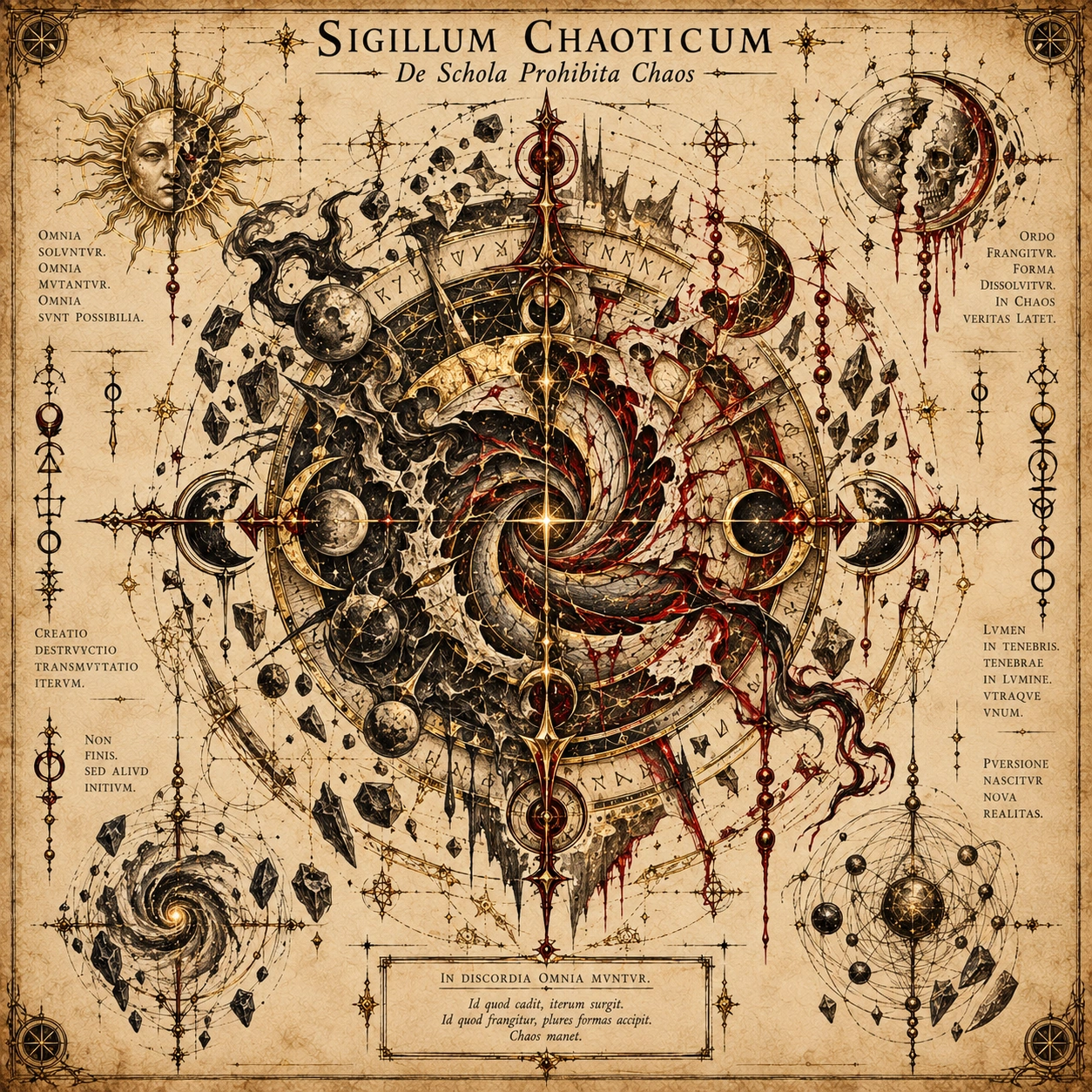 Sigillum Chaoticum — the sigil of Chaos Magic.