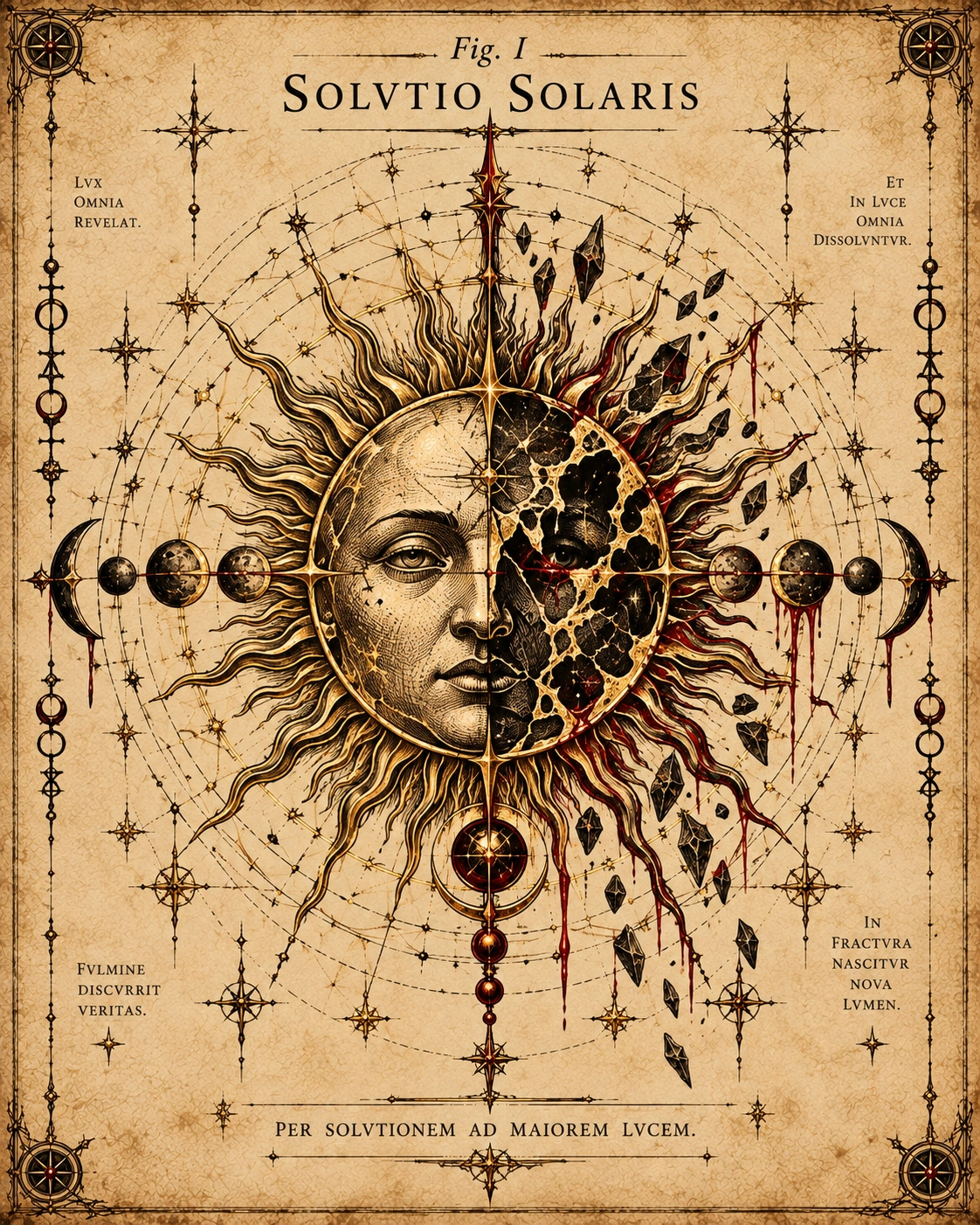 Fig. I — Solutio Solaris.