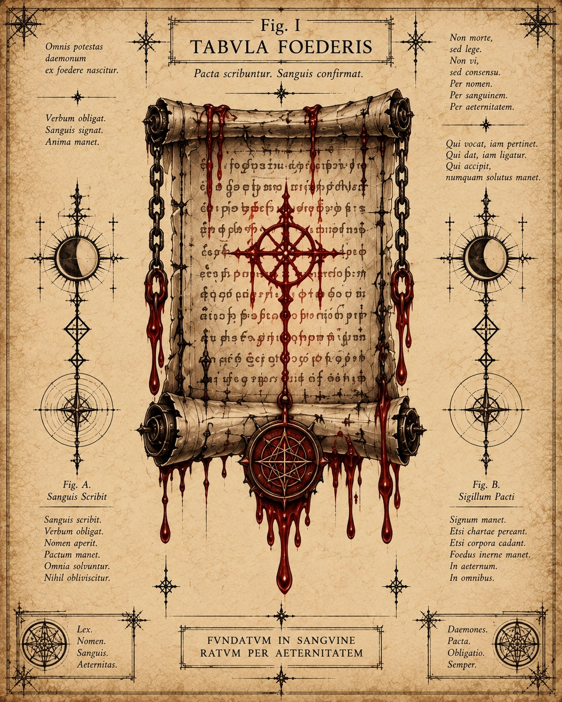 Fig. I — Tabula Foederis, the Tablet of Covenant.